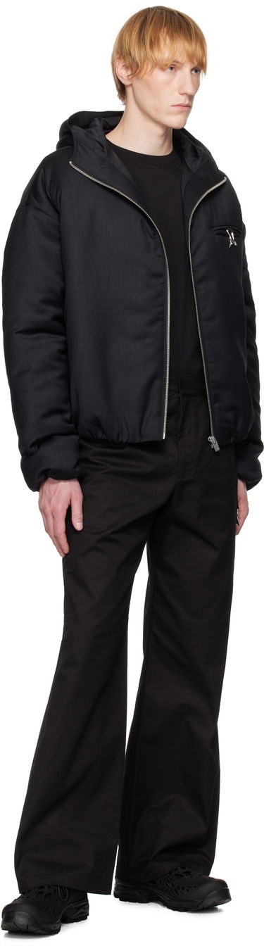 Яке HELIOT EMIL Haptic Tailored Hooded Jacket Черно | SS25_M_02_153_BLK01, 3