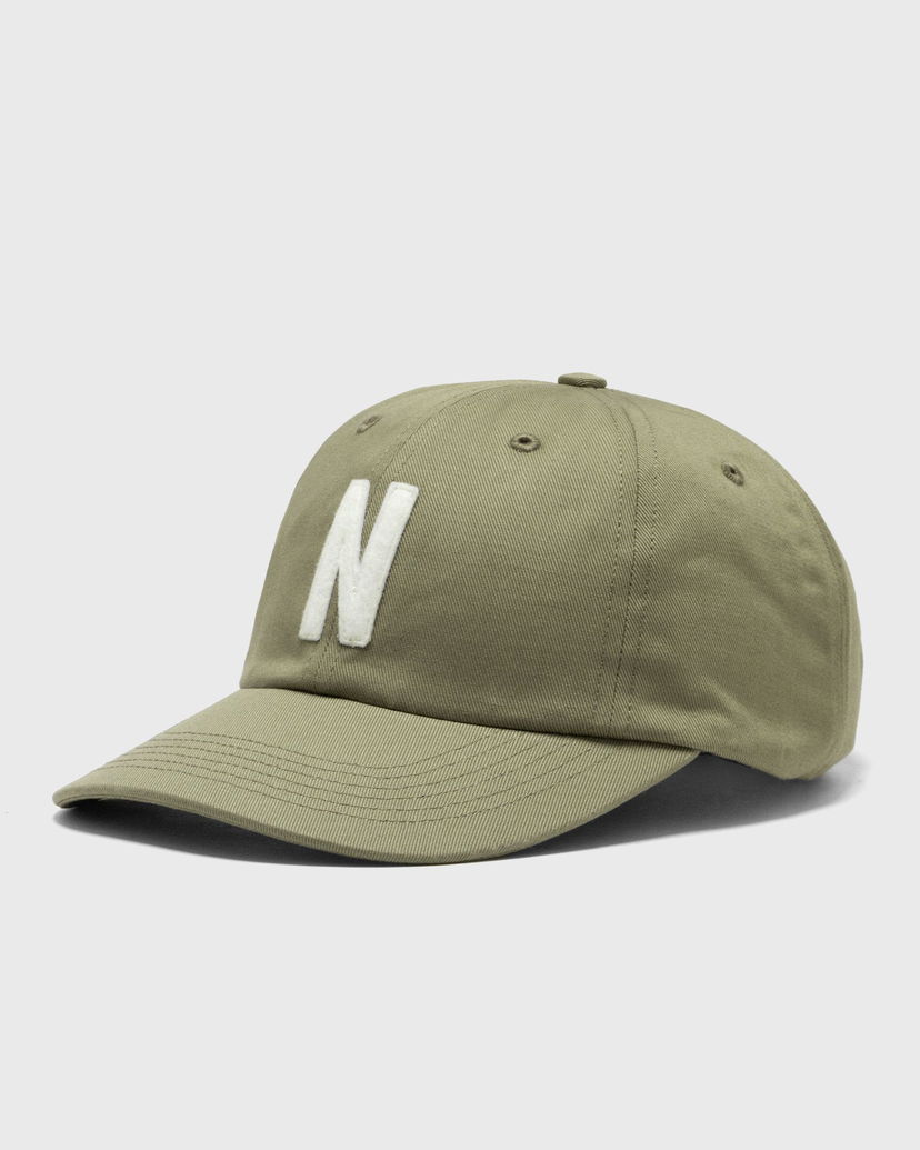 Шапка с козирка NORSE PROJECTS Felt N Twill Sports Cap Зелено | N80-0128-8076