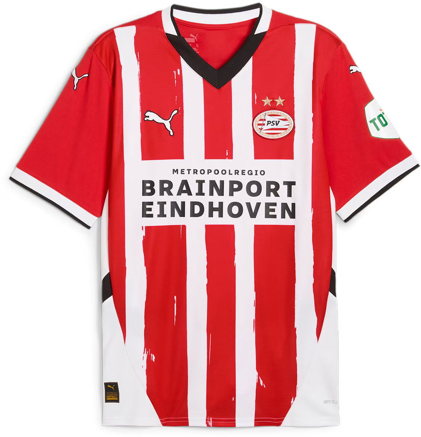 Фланелка Puma PSV Home Jersey Replica 2024/25 Червено | 775054-01