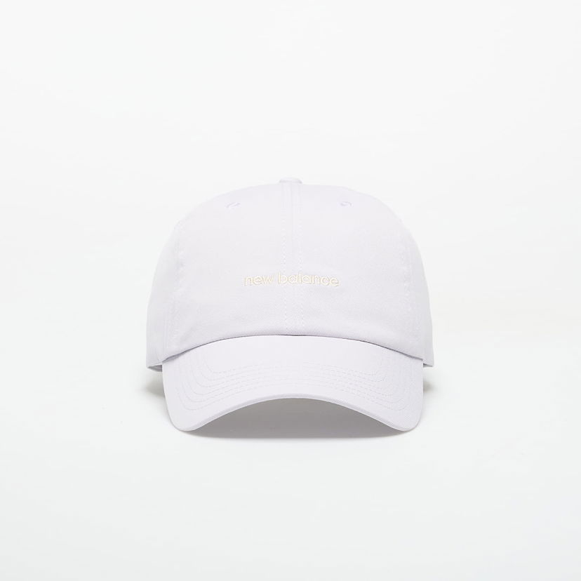 Шапка с козирка New Balance 6 Panel Linear Logo Cap Лилаво | LAH51010PEG
