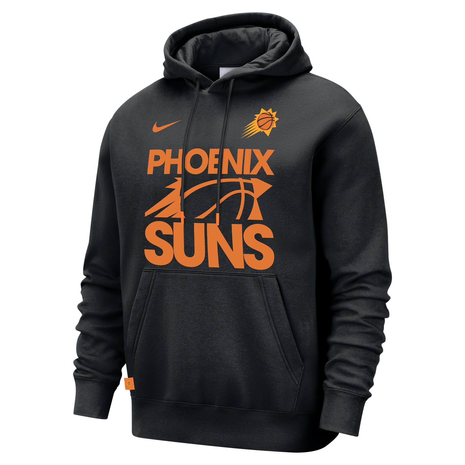 Суитчър Nike Nike NBA Phoenix Suns Club Courtside Hoodie Черно | FZ7699-010, 1