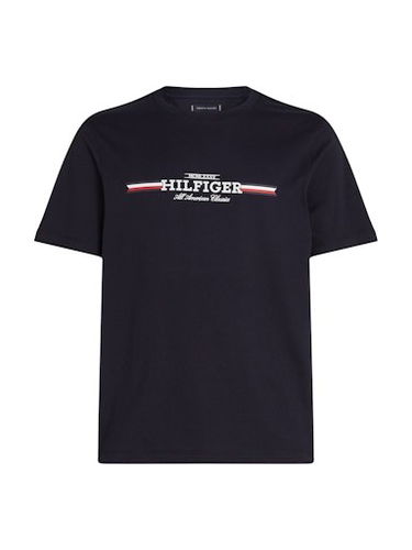 Тениска Tommy Hilfiger S/S T-Shirt Синьо | MW0MW36480DW5, 3