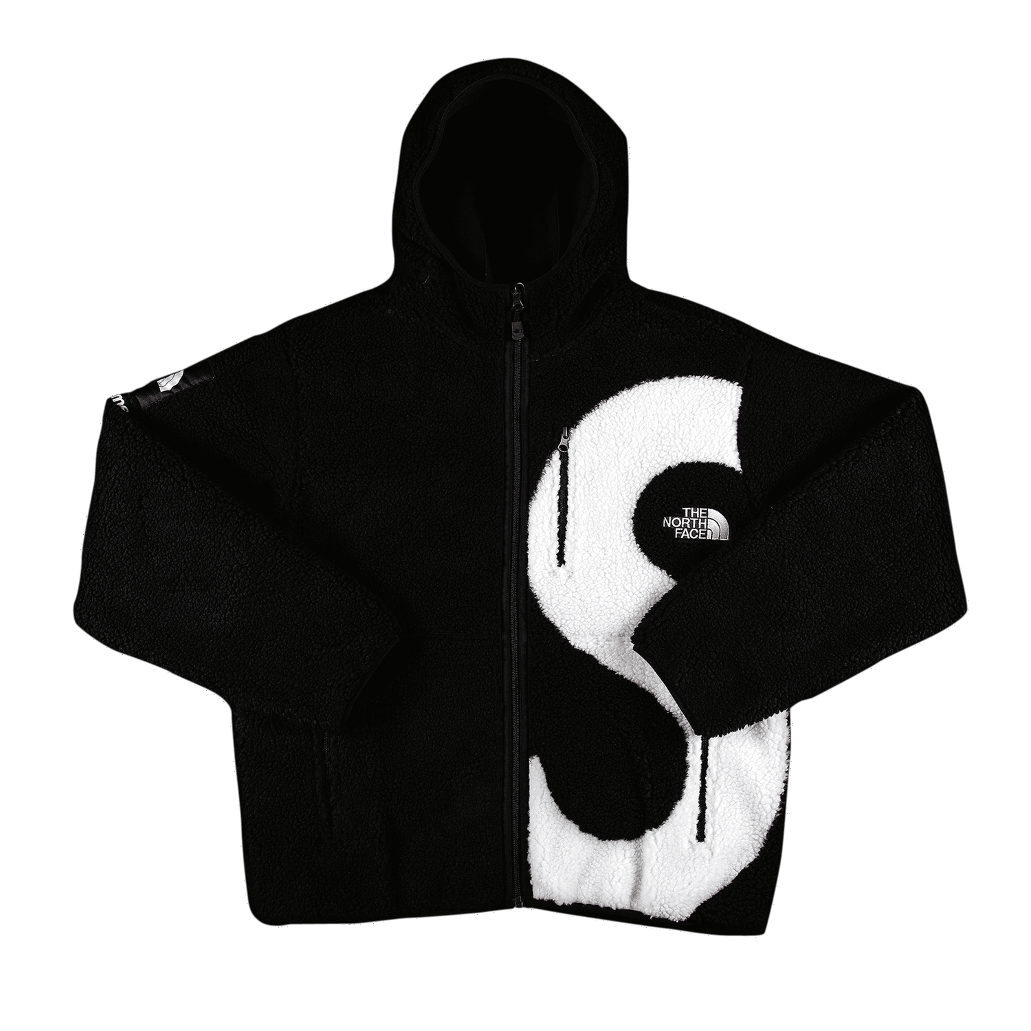 Яке Supreme The North Face x S Logo Hooded Fleece Jacket Черно | FW20J24 BLACK, 0