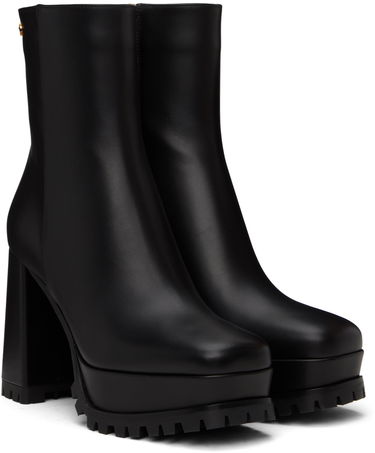 Кецове и обувки Gianvito Rossi Gianvito Rossi Harlem Platform Ankle Boots Черно | G73178.70GOM.VGINERO, 3