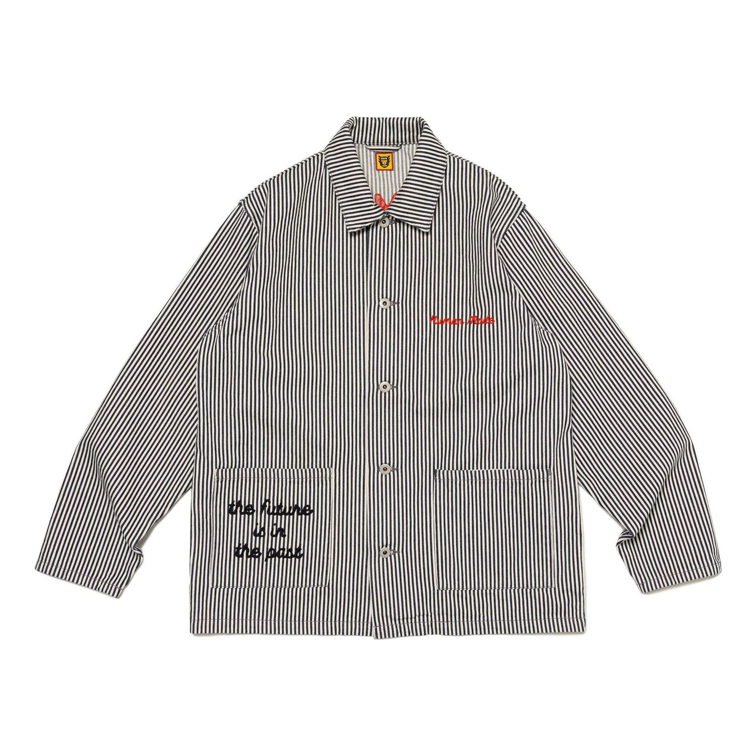 Риза Human Made Hickory Coverall Jacket Черно | HM26JK010, 0