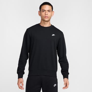 Суитчър Nike Nike Club Fleece Crew Sweatshirt Черно | FN3888-010, 1