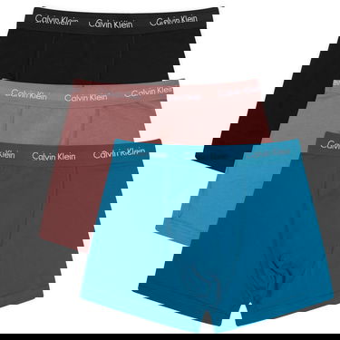 Боксерки CALVIN KLEIN Trunk - 3 Pack Синьо | 0000U2662GPA3, 0