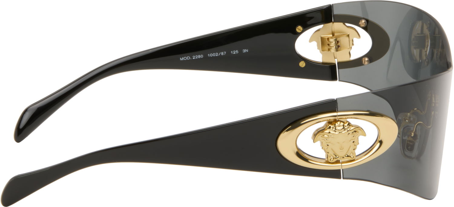 Слънчеви очила Versace Eclipse Wrap Sunglasses Сиво | 0VE2280 8056262421833, 1