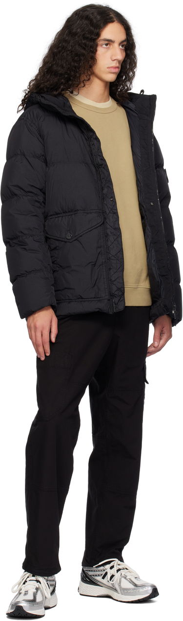 Пухо яке Stone Island Stone Island Crinkle Reps R-NY Down Jacket Черно | 811540723, 4