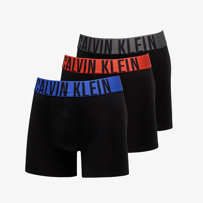 Боксерки CALVIN KLEIN Microfiber Boxer Brief 3-Pack Black Черно | NB3612A MDJ