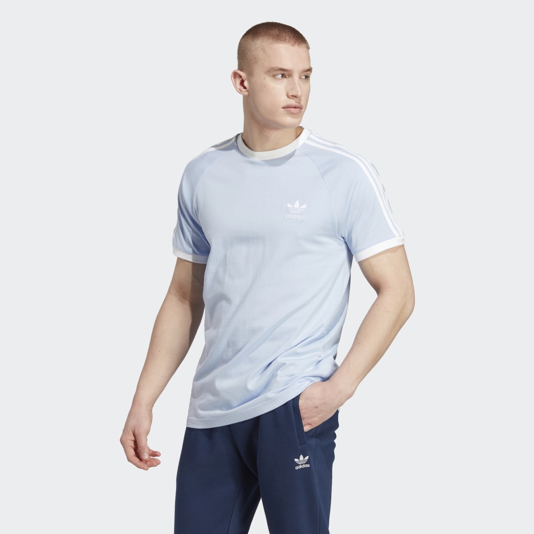 Тениска adidas Performance Adicolor Classics 3-Stripes Tee Синьо | IA4844, 0
