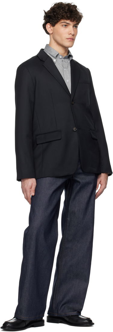 Яке A.P.C. Single-Breasted Blazer Черно | WOAPO-H03136, 3