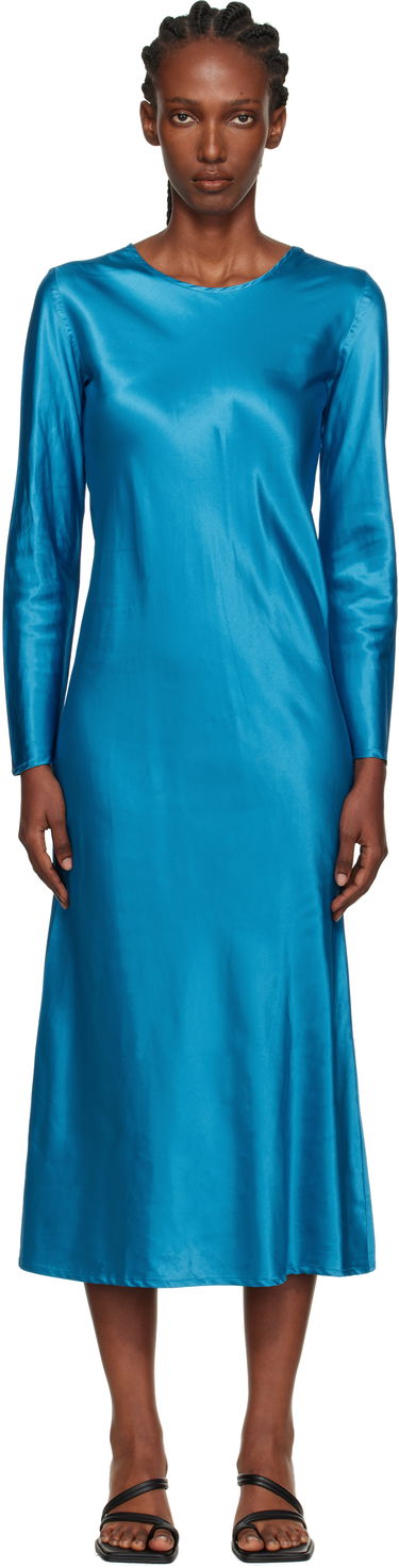 Pокля Baserange Baserange Dydine Maxi Dress Синьо | DRDYT-EV-AU25, 0