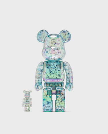 Колекционерско Medicom Toy ANEVER VERSION 3 100% & 400% BE@RBRICK Set Тюркоазено | MED1683, 0