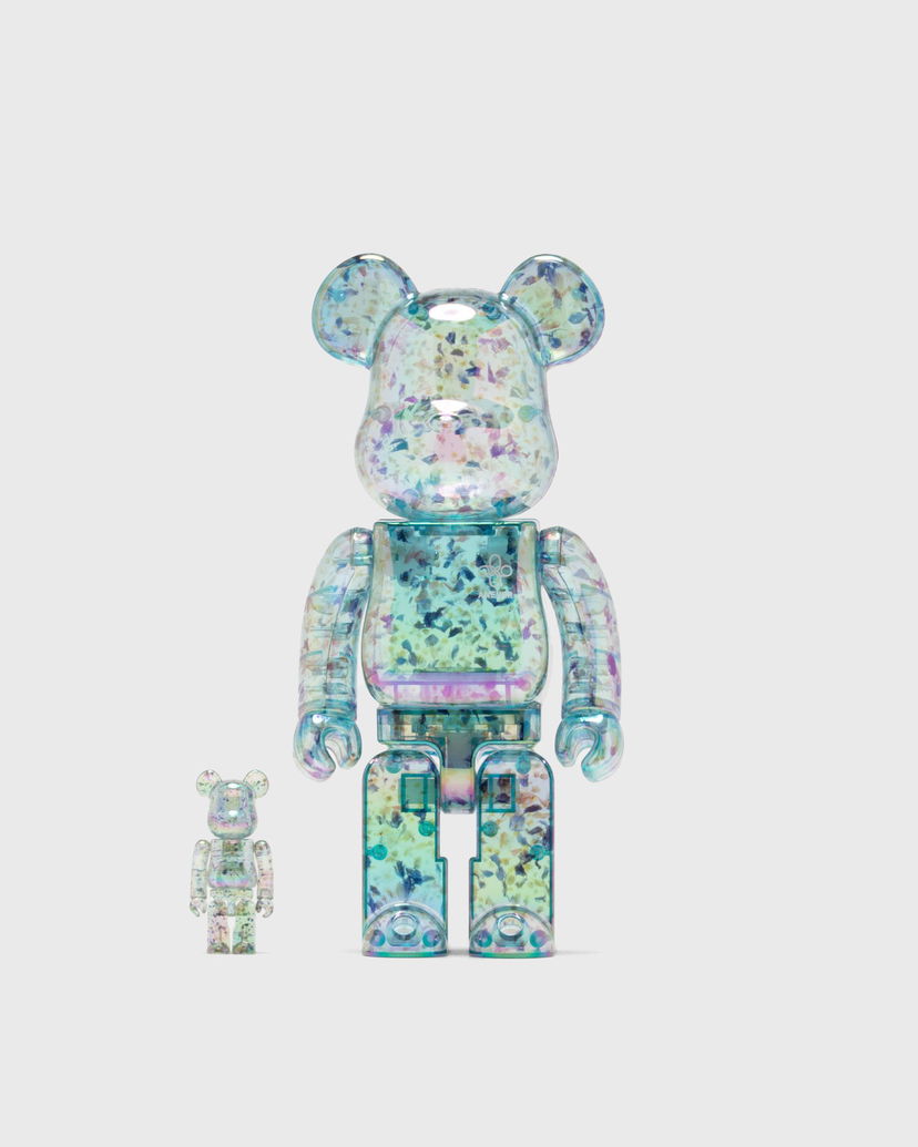 Колекционерско Medicom Toy ANEVER VERSION 3 100% & 400% BE@RBRICK Set Тюркоазено | MED1683