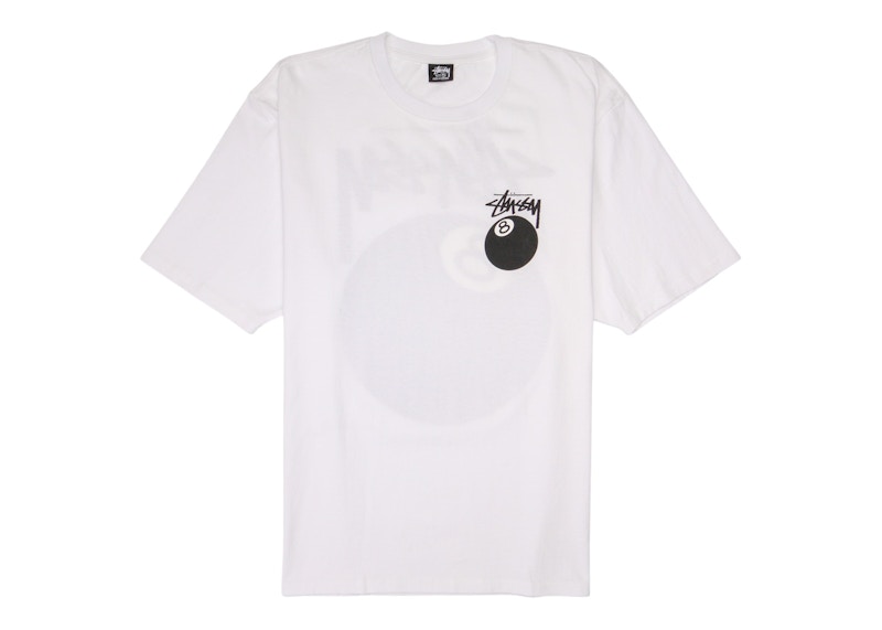 Тениска Stüssy 8 Ball Graphic T-Shirt Бяло | 1904760-WHT
