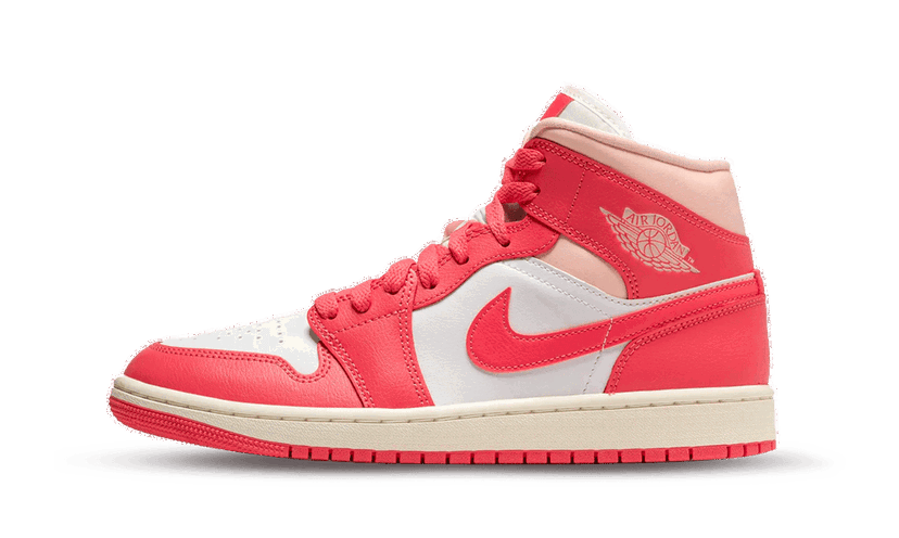 Кецове и обувки Jordan Jordan 1 Mid 'Strawberries And Cream' Розово | BQ642186