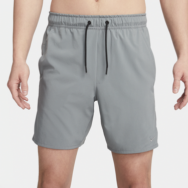 Къси панталони Nike Dri-FIT 7" Unlined Woven Fitness Shorts Сиво | DV9340-084, 2