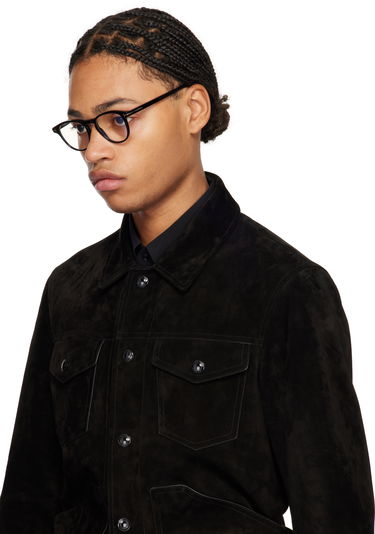 Слънчеви очила Tom Ford Black Blue Block Glasses Черно | FT5899-B_48001, 3