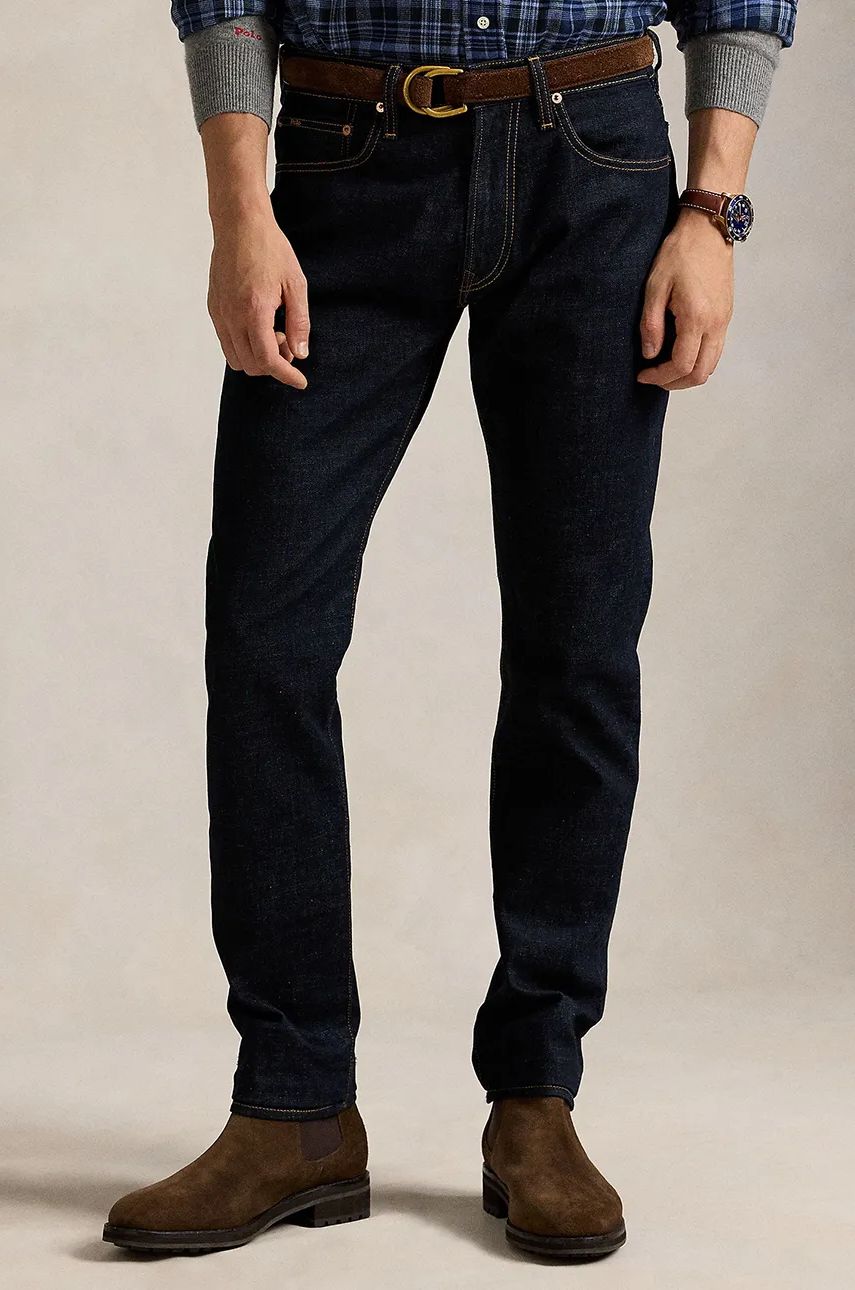 Дънки Polo by Ralph Lauren Slim Fit Checked Shirt Синьо | 710956088, 1