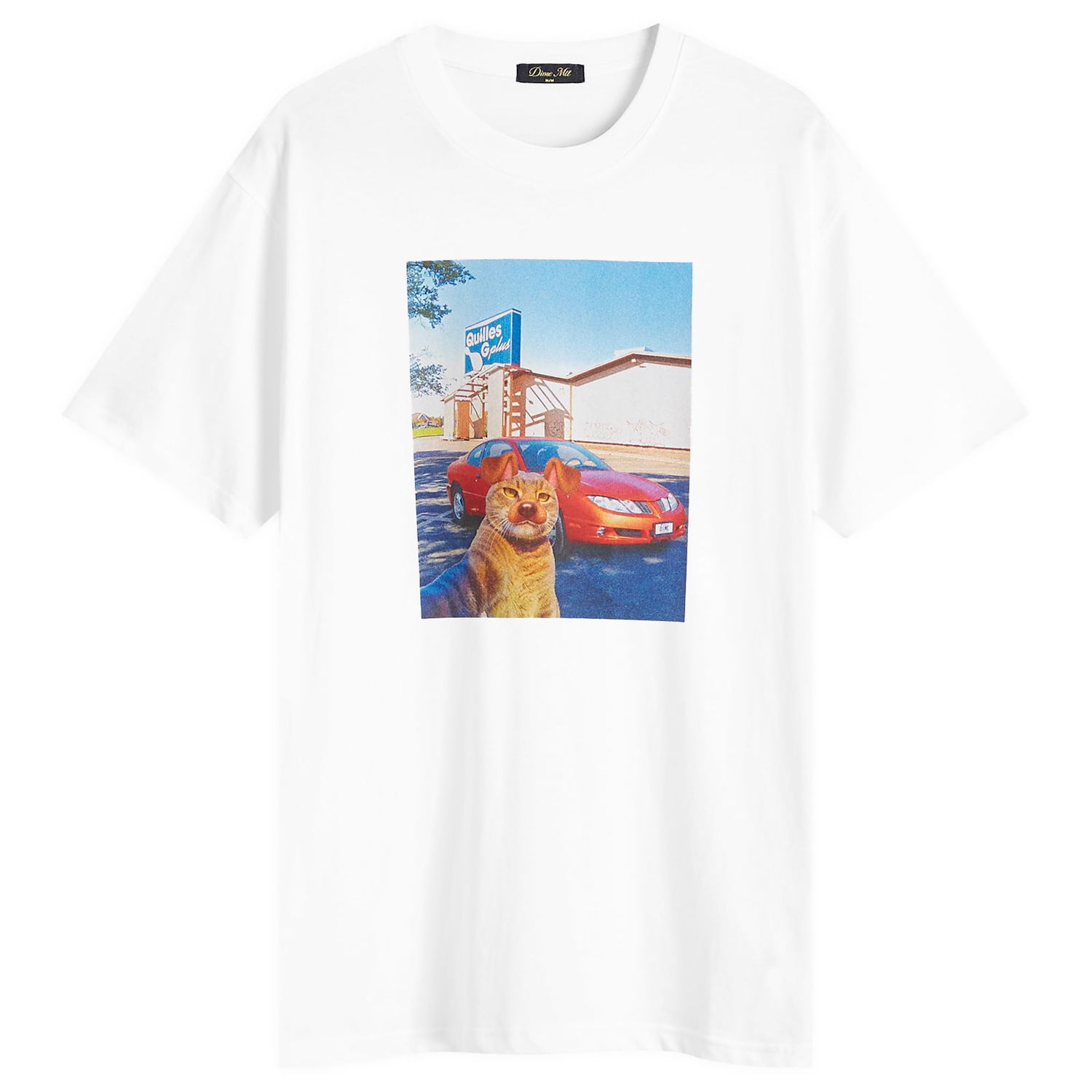 Тениска Dime Dime Selfie T-Shirt, Size Large Бяло | DIMESP2558WHT, 1