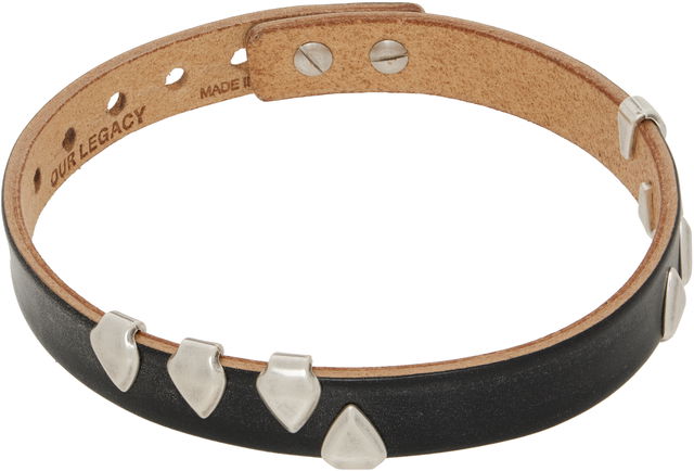 Claw Leather Choker Bracelet