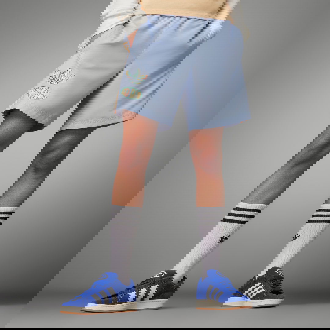 Къси панталони adidas Originals Enjoy Summer Poly Shorts Синьо | IT8186, 1