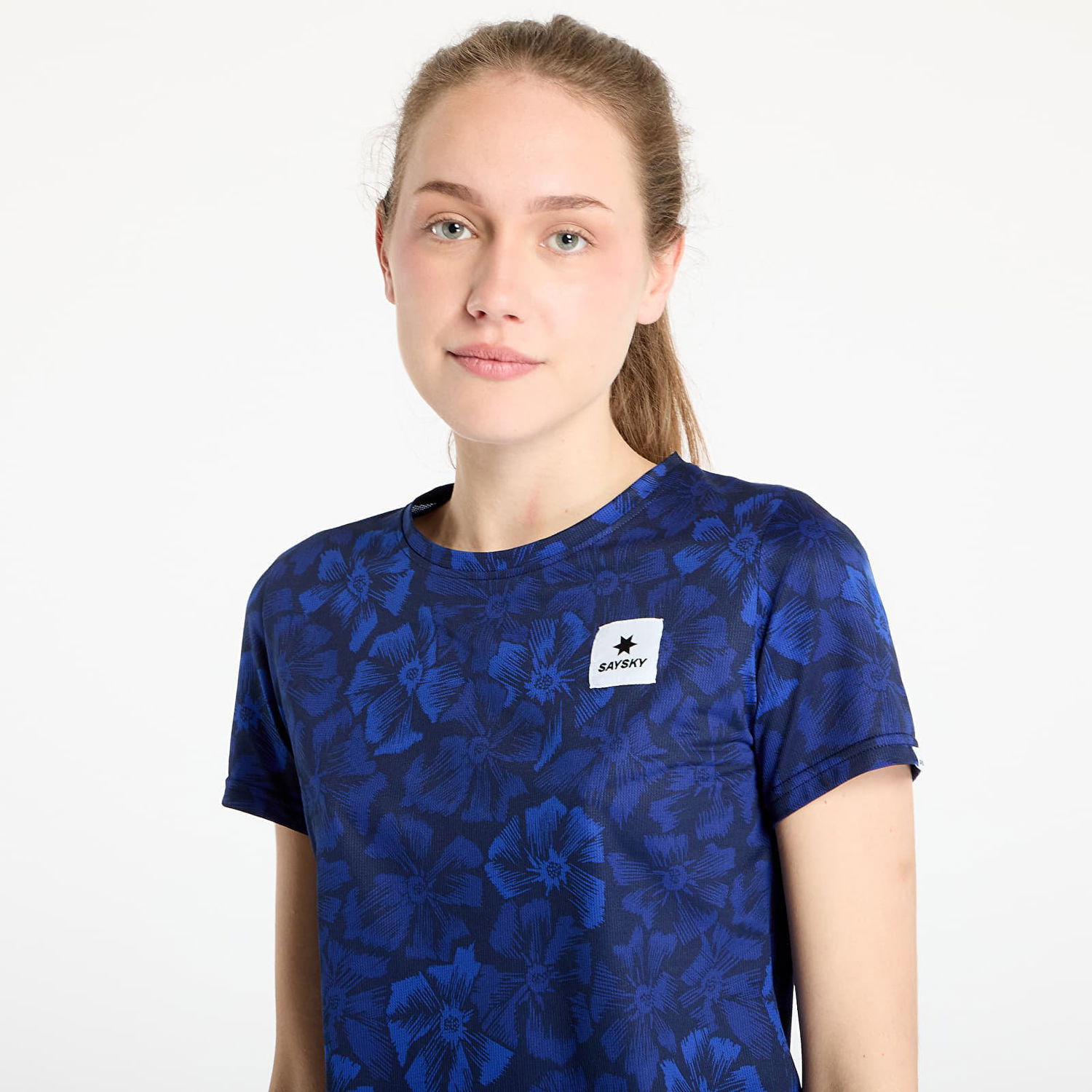 Тениска Saysky SAYSKY Flower Combat T-Shirt Синьо | NWRSS31C1029, 1