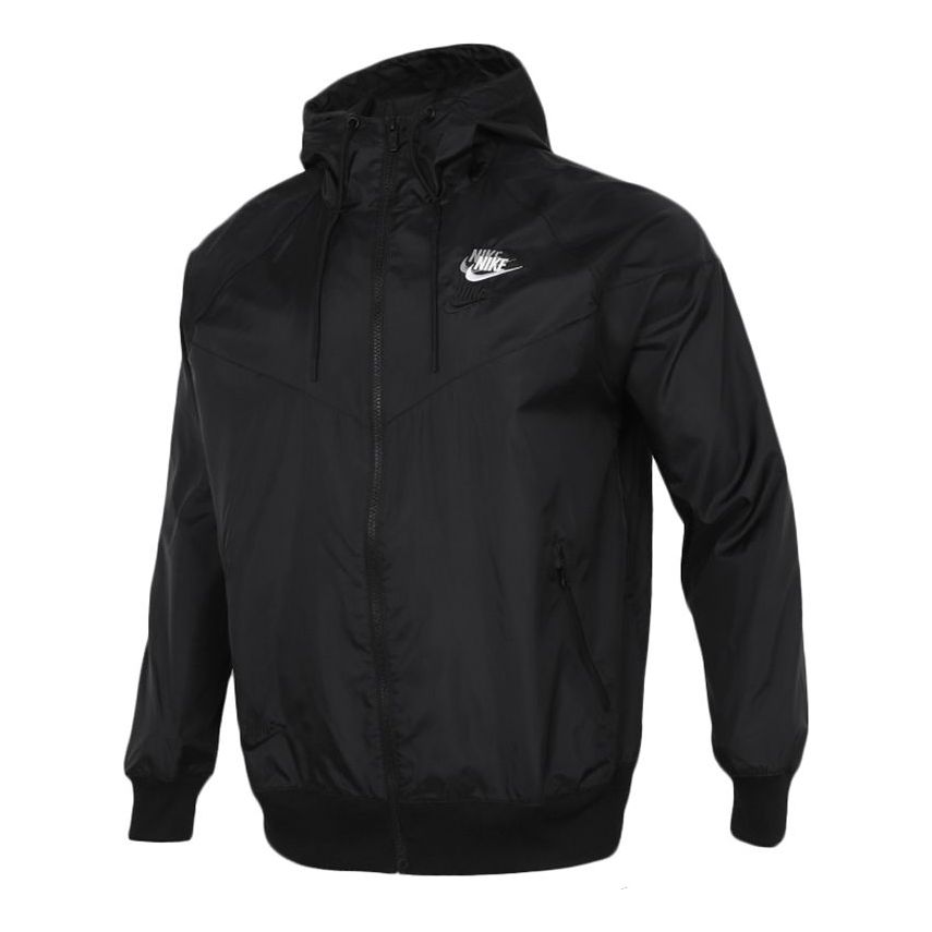 Ветровка Nike Embroidered Logo Woven Hooded Jacket Черно | DM7924-010, 0