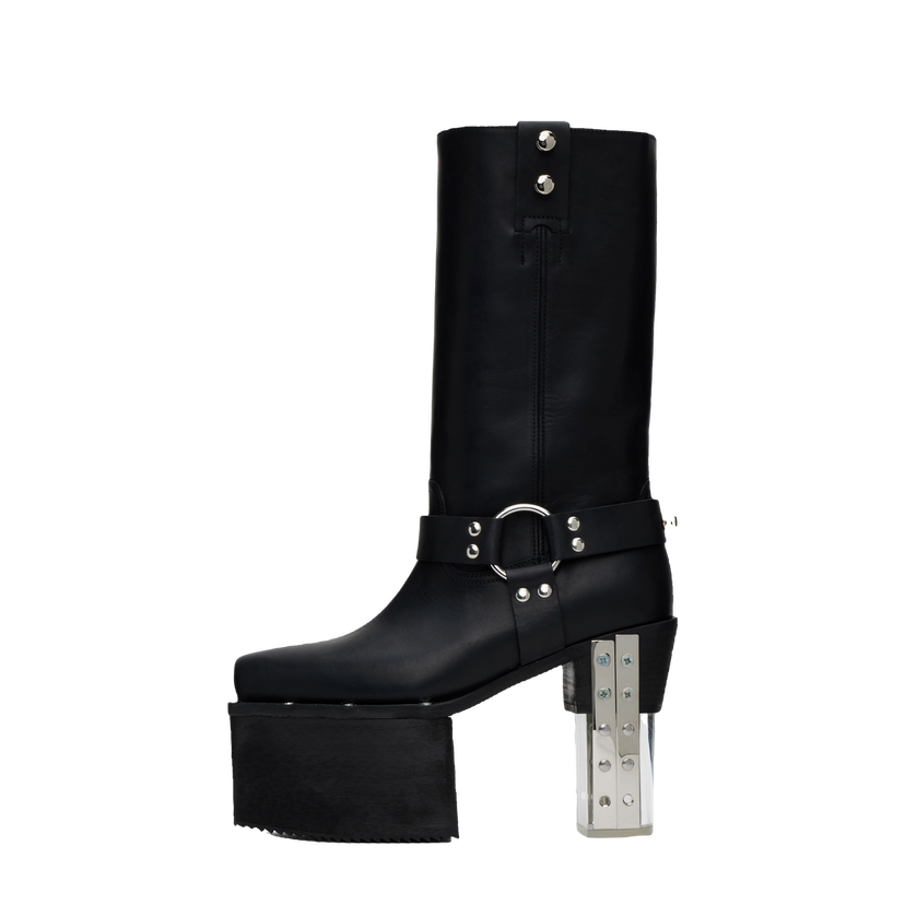 Кецове и обувки Rick Owens Porterville LP Boots Черно | RR02D6843 LGE0