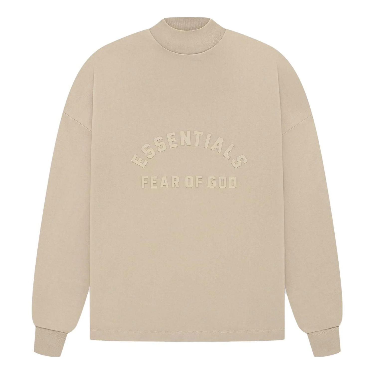 Пуловер Fear of God Fear of God Essentials LS Tee Бежово | 125SP232015F, 0