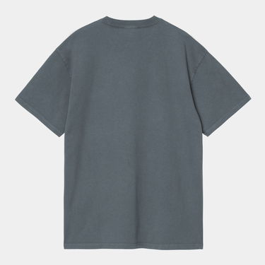 Тениска Carhartt WIP S/S Faded Pond Corps heavy stone wash T-Shirt Сиво | I036064_36, 1