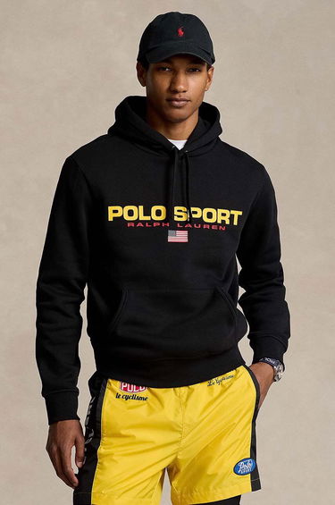 Суитчър Polo by Ralph Lauren Sport Logo Hoodie Черно | 710938447, 0