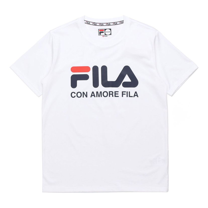 Тениска FILA Fusion Logo Graphic T-Shirt Бяло | T51M019150F-WT