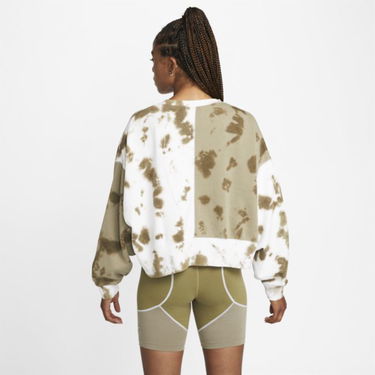 Суитчър Nike Oversized Fleece Tie-Dye Crew Sweatshirt Многоцветен | DM6357-351, 1