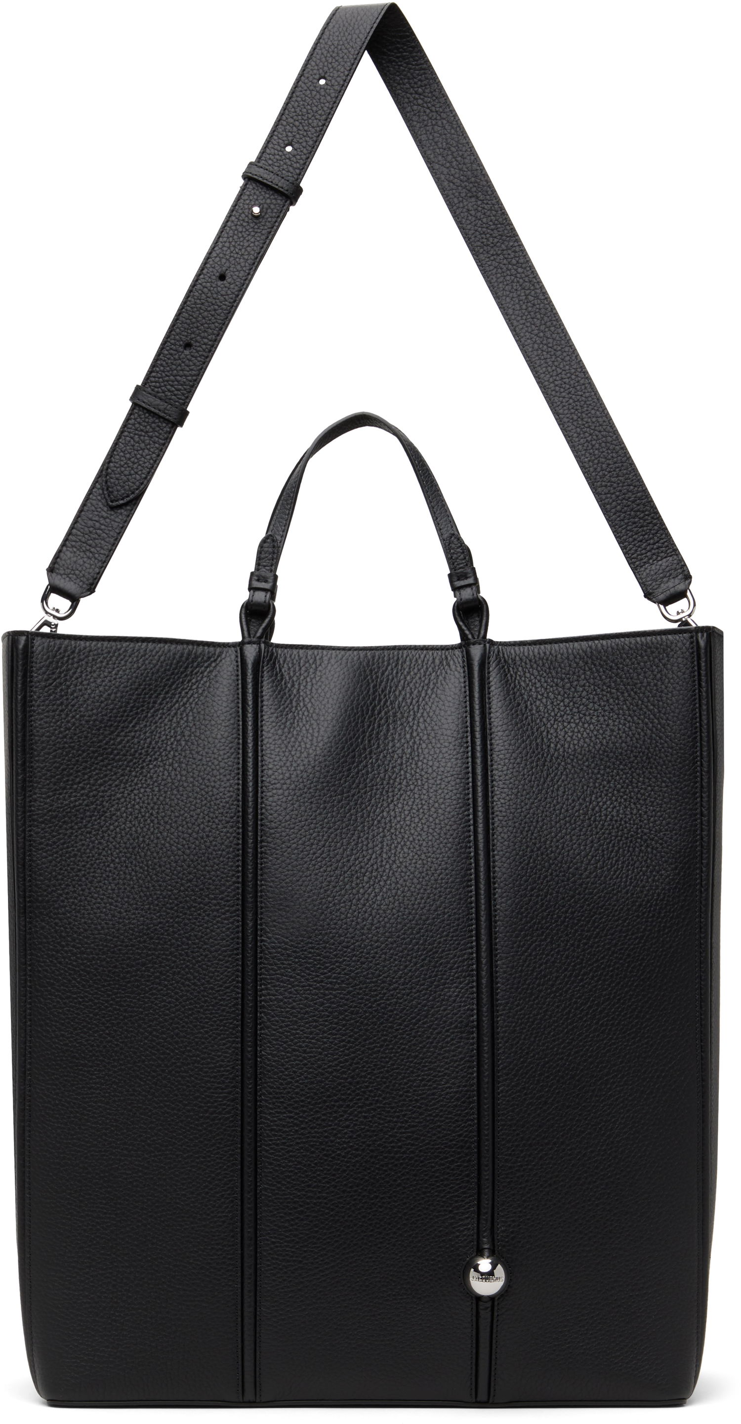 Голяма пазарска чанта Jacquemus La Casa 'Le cabas Marino' Tote Черно | 24H246BA377-3216, 0