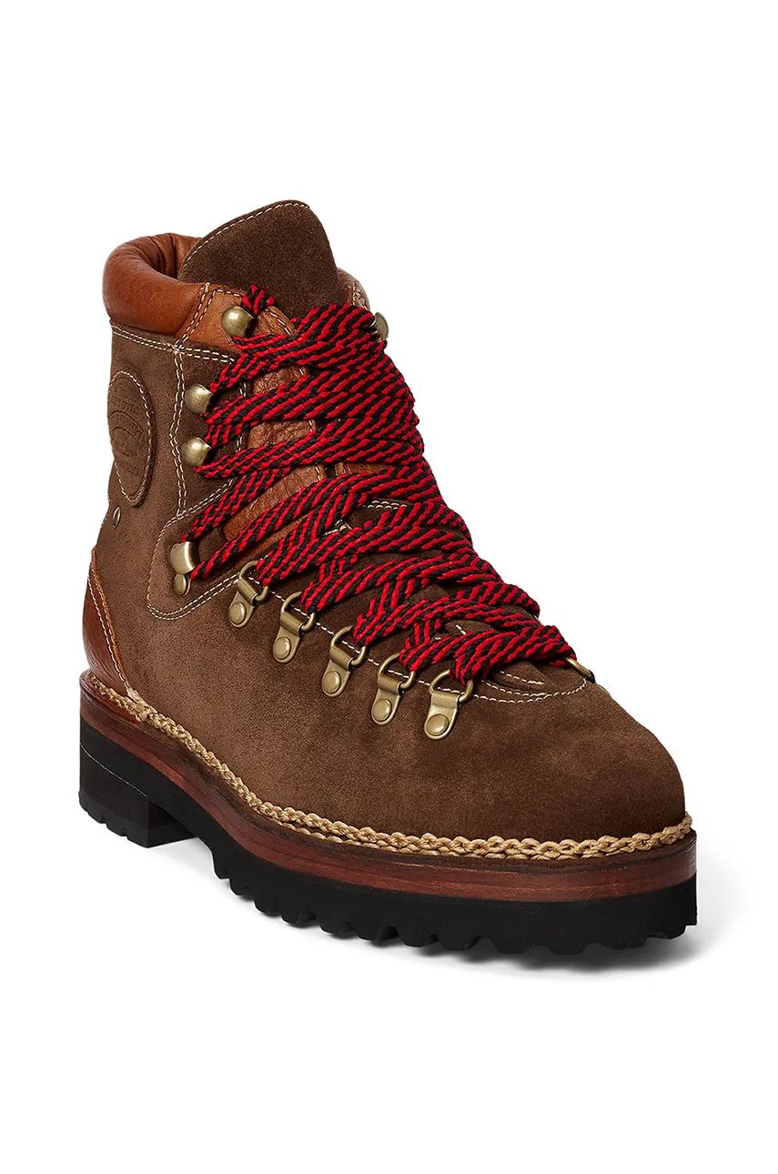 Кецове и обувки Polo by Ralph Lauren Alpine Leather Hiking Boots Кафяво | 812845751002.200, 1