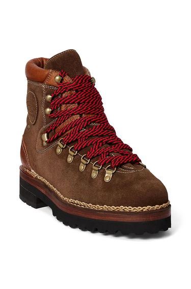 Кецове и обувки Polo by Ralph Lauren Alpine Leather Hiking Boots Кафяво | 812845751002.200, 1