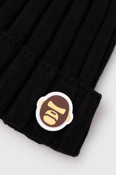 AAPE Basic "Aldo" Badge Beanie, 1