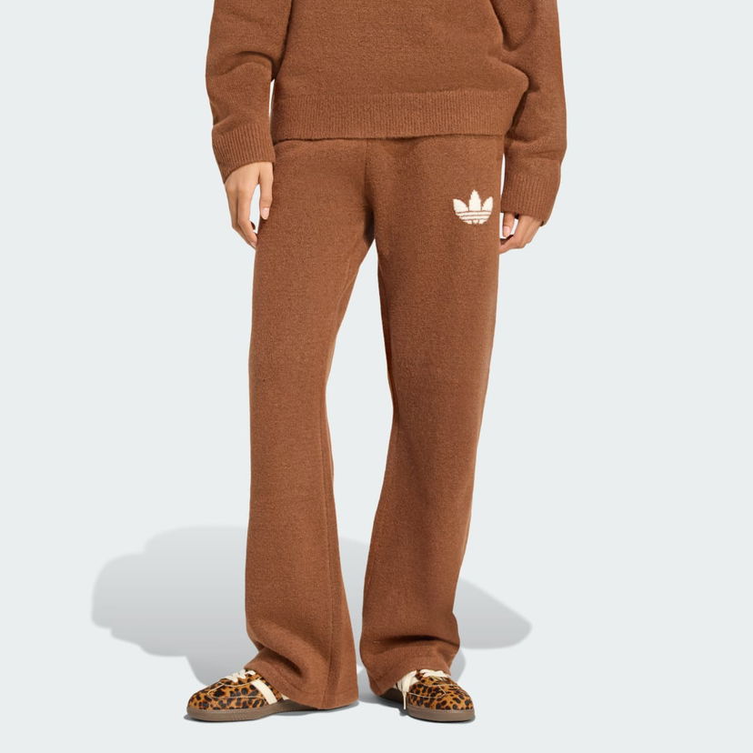 Панталони adidas Originals adidas Originals Athletic Dept Knitted Pants Кафяво | KF2535