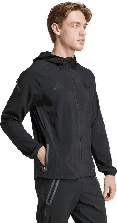 Ветровка adidas Performance Real Madrid Tiro 25 Pro Vis Tech Travel Jacket Черно | JW4937, 4