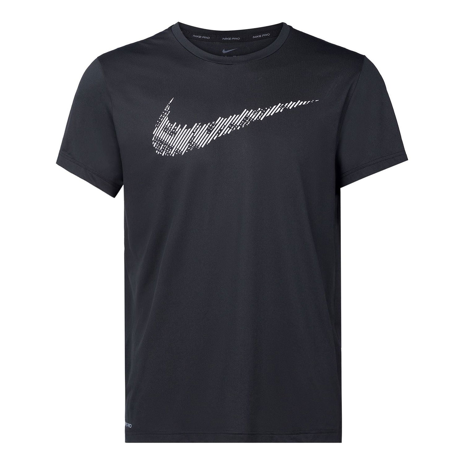 Тениска Nike Stripe Logo Training T-Shirt Черно | DD1622-010, 0