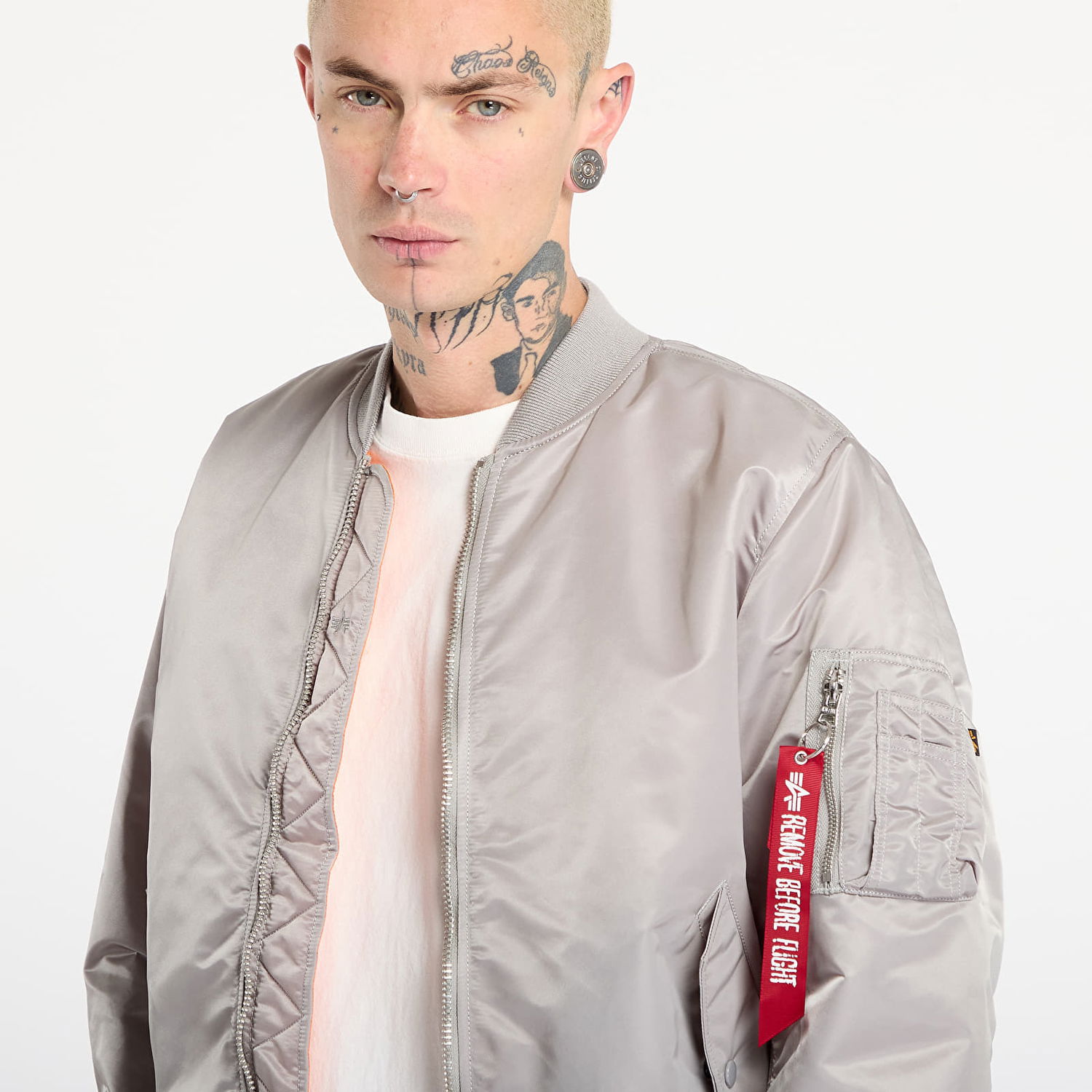 Яке бомбър Alpha Industries MA-1 Heritage Bomber Jacket Сиво | 100101-31, 1
