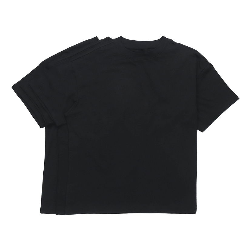 Тениска Fear of God Essentials FW20 3 Pack T-Shirt Черно | FOG-FW20-184