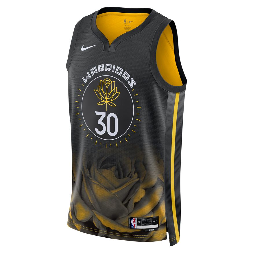 Фланелка Nike Dri-FIT NBA Stephen Curry Golden State Warriors City Edition 2022 Swingman Jersey Черно | DO9593-012, 0