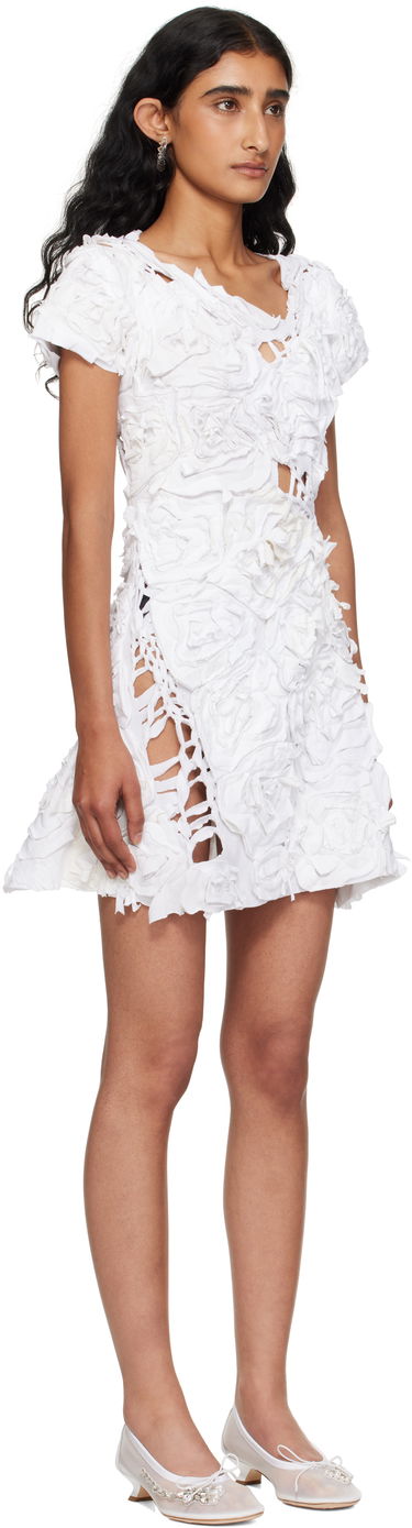 Pокля Collina Strada Collina Strada Chirp Minidress Бяло | XX4461, 1