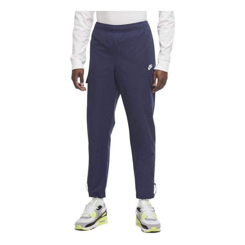 Карго панталони Nike Woven Cargo Pants Синьо | CU4326-410, 0