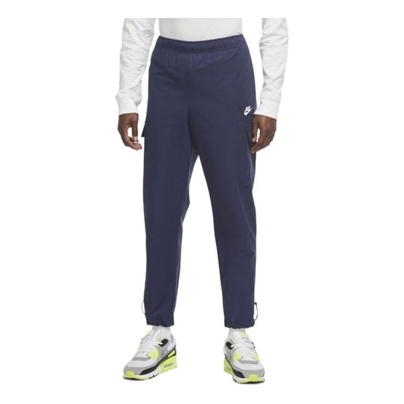 Карго панталони Nike Woven Cargo Pants Синьо | CU4326-410