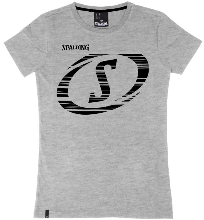 Тениска Spalding Spalding Fast T-Shirt Сиво | 40221727-greymelangeblack, 0
