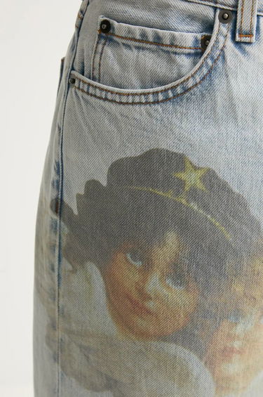 Тениска Fiorucci Fiorucci Angels Print Jeans Бяло | U01FPDJE075DN03DN07, 3